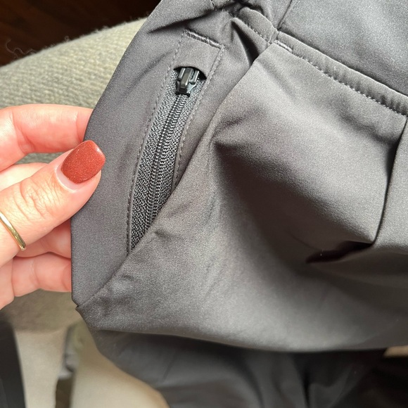 Black Wide Leg Performance Pants - Picture 5 of 5